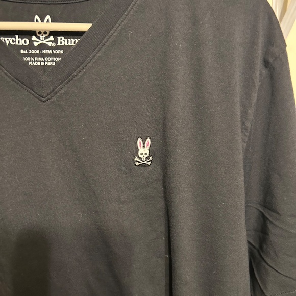 Men’s Psycho Bunny V Neck Size 7 XL - Picture 2 of 4